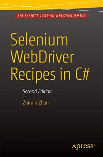 Portada de Selenium WebDriver Recipes in C#, 2nd Edition