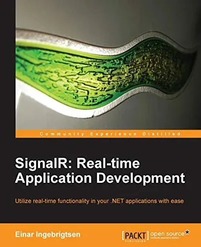Portada de SignalR Real-time Application Development