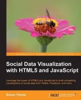 Portada de Social Data Visualization with HTML5 and JavaScript