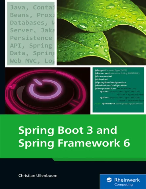 Portada de Spring Boot 3 and Spring Framework 6