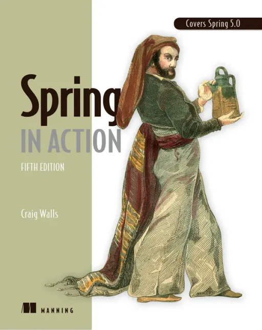 Portada de Spring in Action, 5th Edition