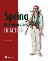 Portada de Spring Microservices in Action