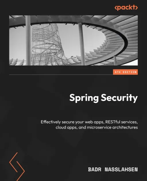 Portada de Spring Security, 4th Edition
