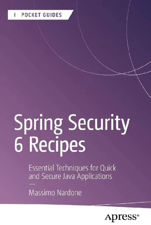 Portada de Spring Security 6 Recipes