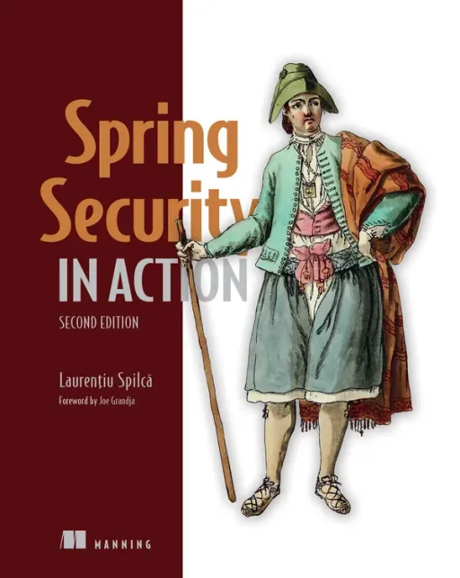 Portada de Spring Security in Action, 2nd Edition