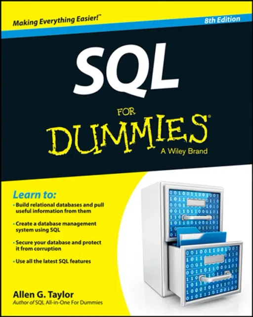 Portada de SQL For Dummies, 8th Edition