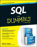 Portada de SQL For Dummies, 8th Edition