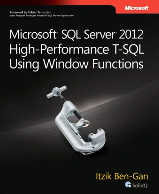Portada de SQL Server 2012 High Performance T-SQL Using Window Functions