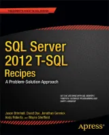 Portada de SQL Server 2012 T-SQL Recipes, 3rd Edition