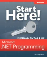 Portada de Start Here! Fundamentals of Microsoft .NET Programming