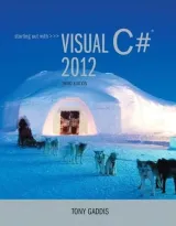 Portada de Starting out with Visual C# 2012, 3rd Edition