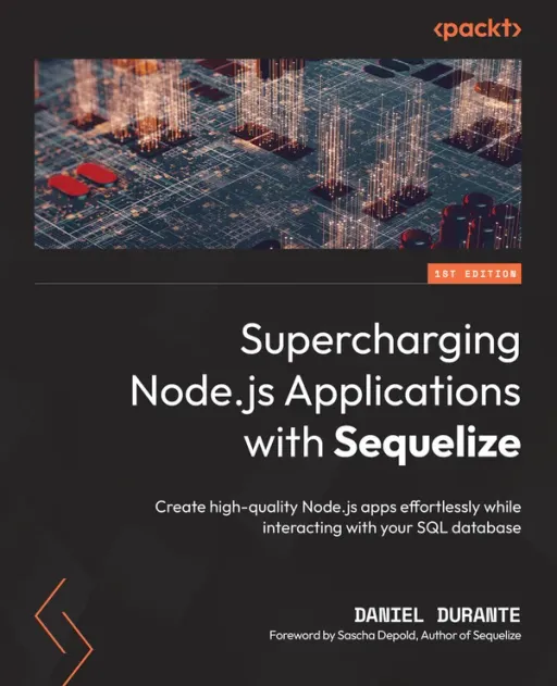 Portada de Supercharging Node.js Applications with Sequelize