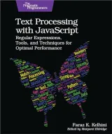 Portada de Text Processing with JavaScript