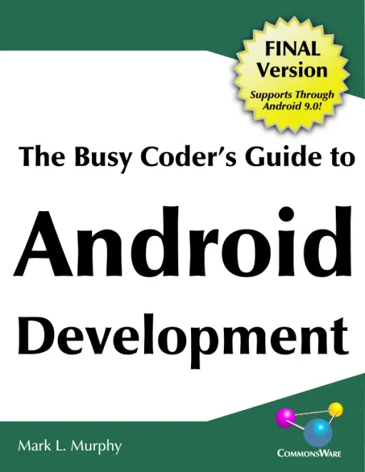 Portada de The Busy Coder’s Guide to Android Development