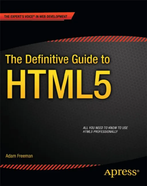 Portada de The Definitive Guide to HTML5