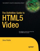 Portada de The Definitive Guide to HTML5 Video