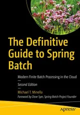 Portada de The Definitive Guide to Spring Batch, 2nd Edition