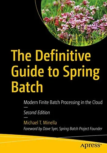 Portada de The Definitive Guide to Spring Batch, 2nd Edition