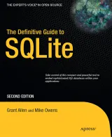 Portada de The Definitive Guide to SQLite, 2nd Edition