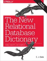 Portada de The New Relational Database Dictionary