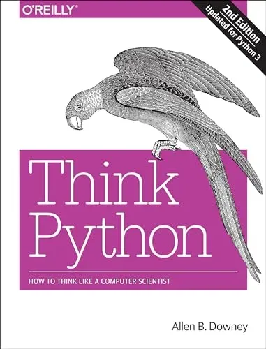 Portada de Think Python, 2nd Edition