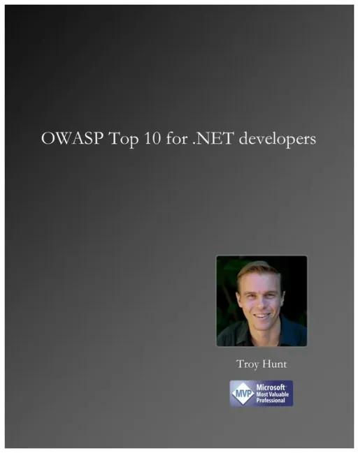 Portada de Top 10 for .NET developers