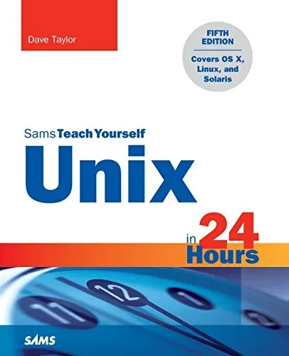 Portada de Unix in 24 Hours, Sams Teach Yourself, 5th Edition