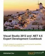 Portada de Visual Studio 2012 And .NET 4.5 Expert Development Cookbook