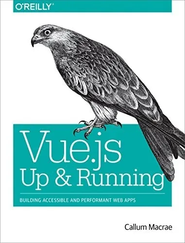 Portada de Vue js Up and Running