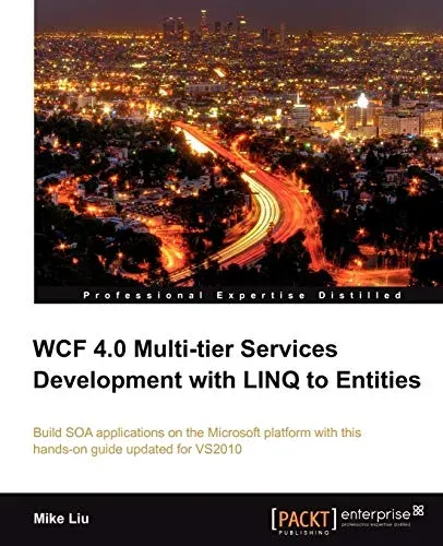 Portada de WCF 4.0 Multi-tier Services Development with LINQ to Entities
