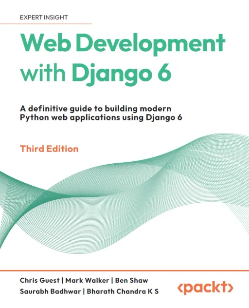 Portada de Web Development with Django 6, 3rd Edition