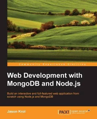 Portada de Web Development with MongoDB and Node.js