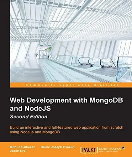 Portada de Web Development with MongoDB and NodeJS