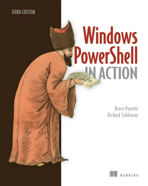 Portada de Windows PowerShell in Action, 3rd Edition