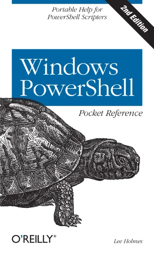 Portada de Windows PowerShell Pocket Reference, 2nd Edition