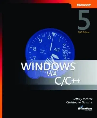 Portada de Windows via C y C++, 5th Edition