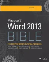 Portada de Word 2013 Bible