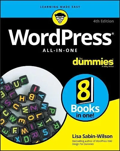 Portada de WordPress All-In-One For Dummies, 4th Edition
