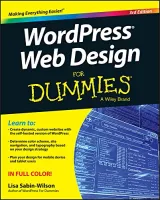 Portada de WordPress Web Design For Dummies, 3rd Edition