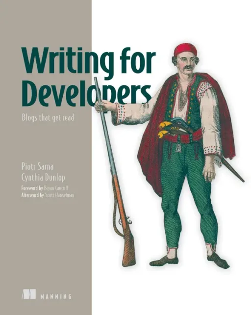 Portada de Writing for Developers