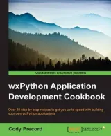 Portada de wxPython Application Development Cookbook