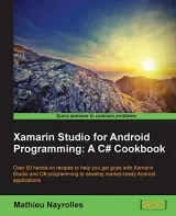 Portada de Xamarin Studio for Android Programming A C# Cookbook