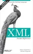 Portada de XML Pocket Reference, 3rd Edition
