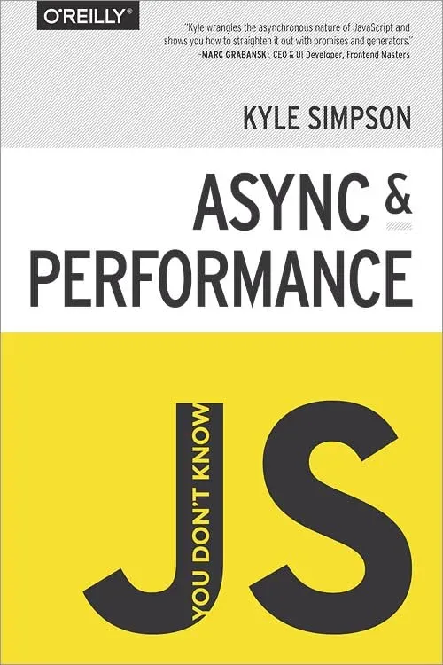 Portada de You Don't Know JS. Async & Performance