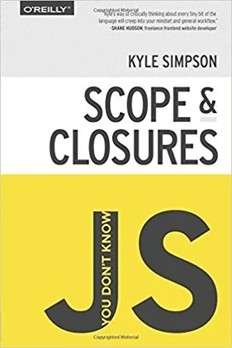Portada de You Don't Know JS. Scope & Closures